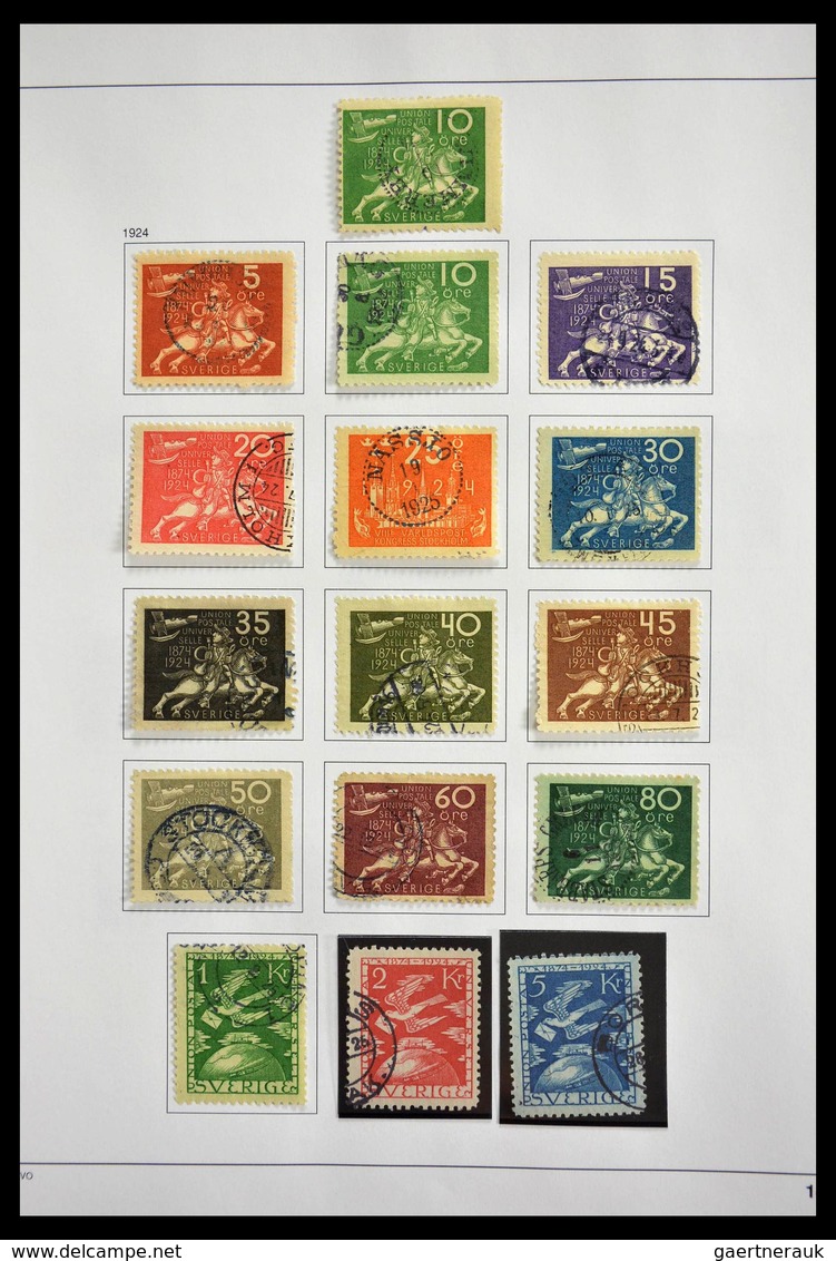 Schweden: 1855-2012: Very powerful nearly complete used collection in mainly wonderful condiiton (mi