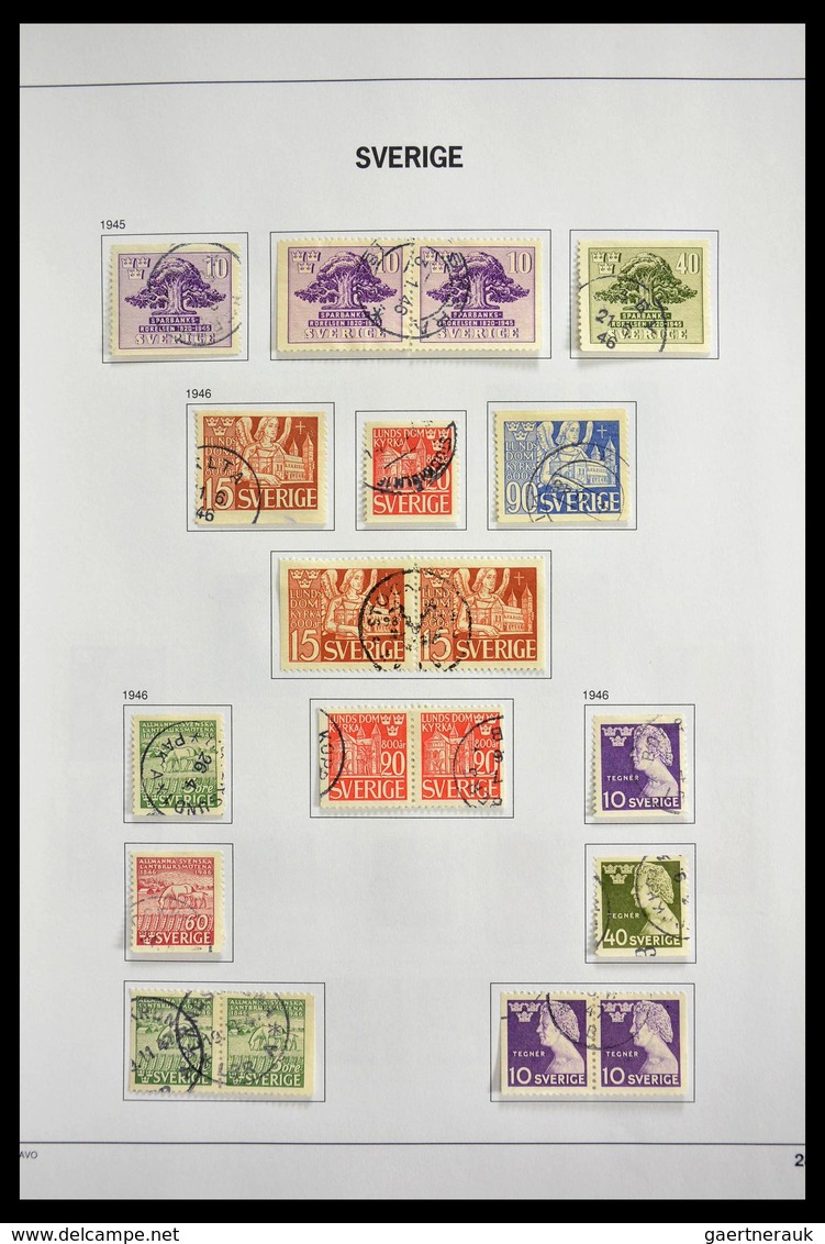 Schweden: 1855-2012: Very powerful nearly complete used collection in mainly wonderful condiiton (mi