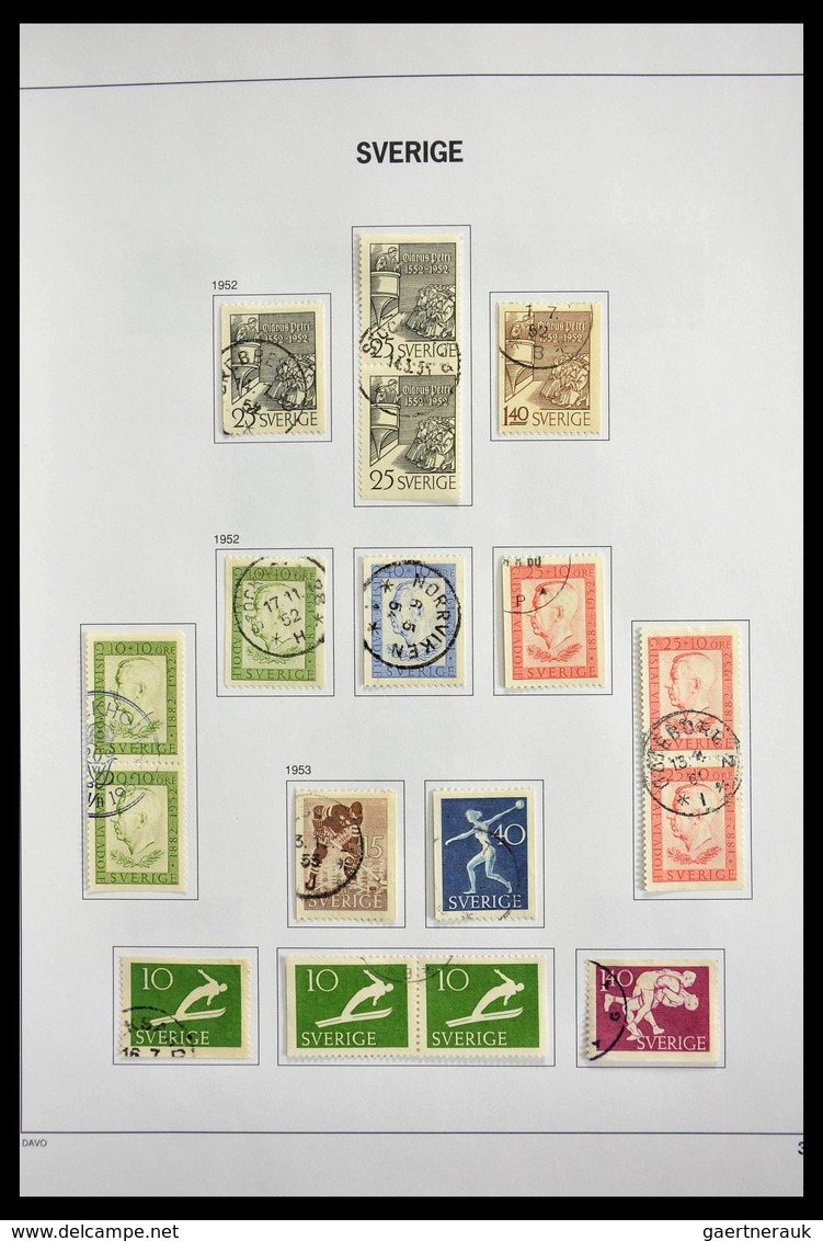 Schweden: 1855-2012: Very powerful nearly complete used collection in mainly wonderful condiiton (mi