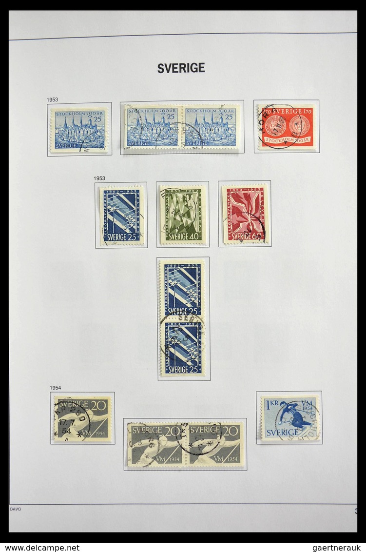 Schweden: 1855-2012: Very powerful nearly complete used collection in mainly wonderful condiiton (mi