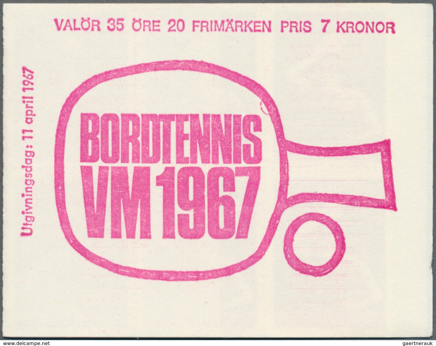 Schweden - Markenheftchen: 1945/1967, Heavy Duplicated Accumulation Of Nine Different Stamp Booklets - 1951-80