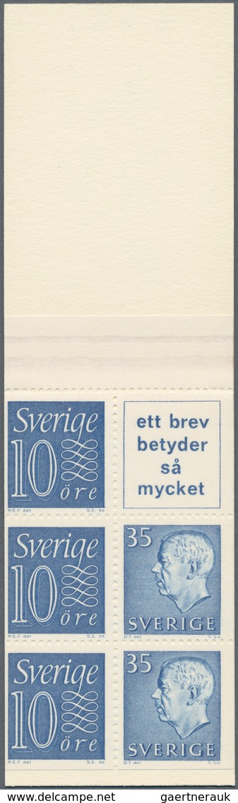 Schweden - Markenheftchen: 1946/1967, Duplicated Accumulation Of About 25 Different Stamp Booklets ( - 1951-80