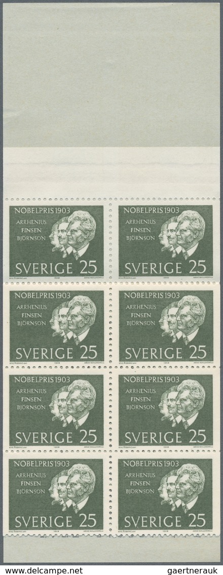 Schweden - Markenheftchen: 1946/1967, duplicated accumulation of about 25 different stamp booklets (