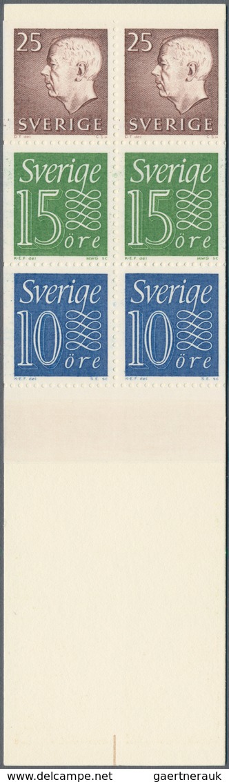 Schweden - Markenheftchen: 1954/1966, Accumulation Of 26 Different Mostly Slot-machine Stamp Booklet - 1951-80