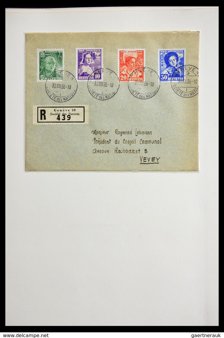 Schweiz: 1854-2002: Very extensive, partly specialised, mostly cancelled collection Switzerland 1854