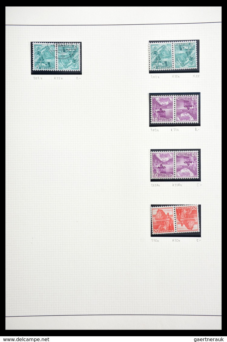 Schweiz: 1854-2002: Very extensive, partly specialised, mostly cancelled collection Switzerland 1854