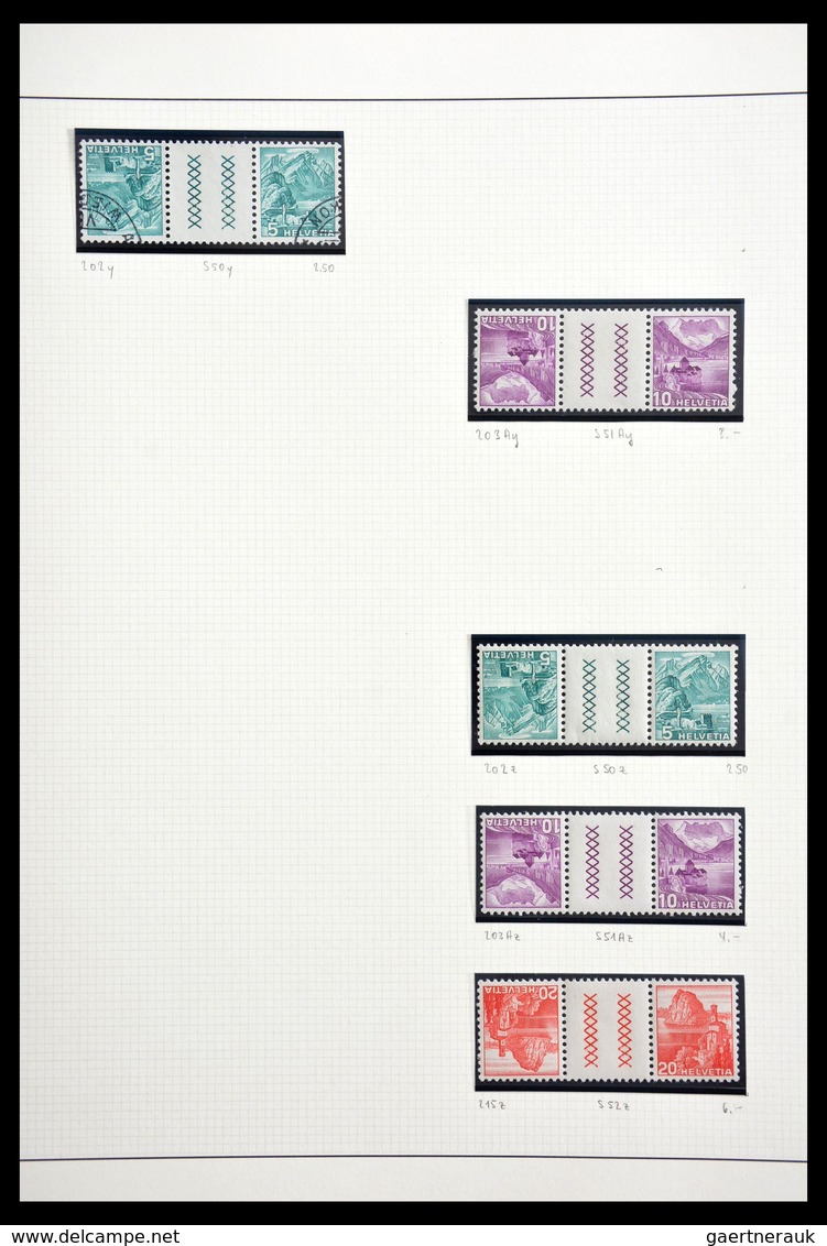 Schweiz: 1854-2002: Very extensive, partly specialised, mostly cancelled collection Switzerland 1854