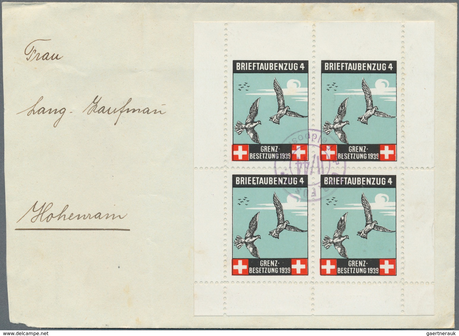 Schweiz: 1860er-1950er Jahre: Hunderte Von Briefen, Postkarten Und Ganzsachen Der Schweiz, Meist Ein - Sammlungen