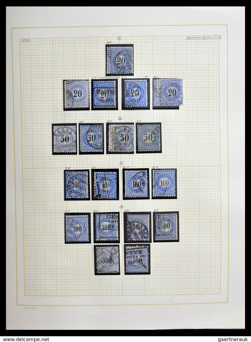 Schweiz - Nebengebiete: 1871-1980: Very Nice MNH, Mint Hinged And Used Collection Back Of The Book O - Sonstige & Ohne Zuordnung