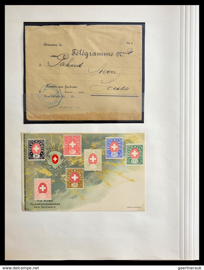 Schweiz - Nebengebiete: 1871-1980: Very nice MNH, mint hinged and used collection back of the book o