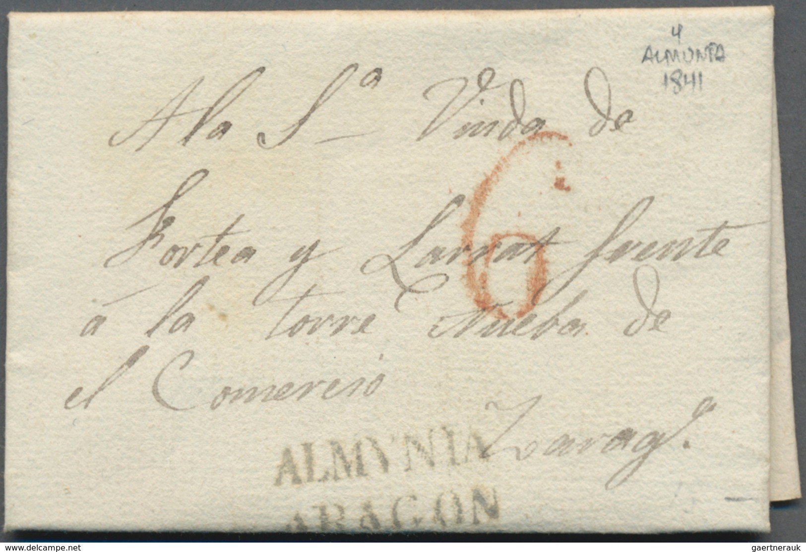 Spanien - Vorphilatelie: 1800/1850, Collection Of Ca. 49 Folded Letters Exclusively From The Provinc - ...-1850 Prephilately