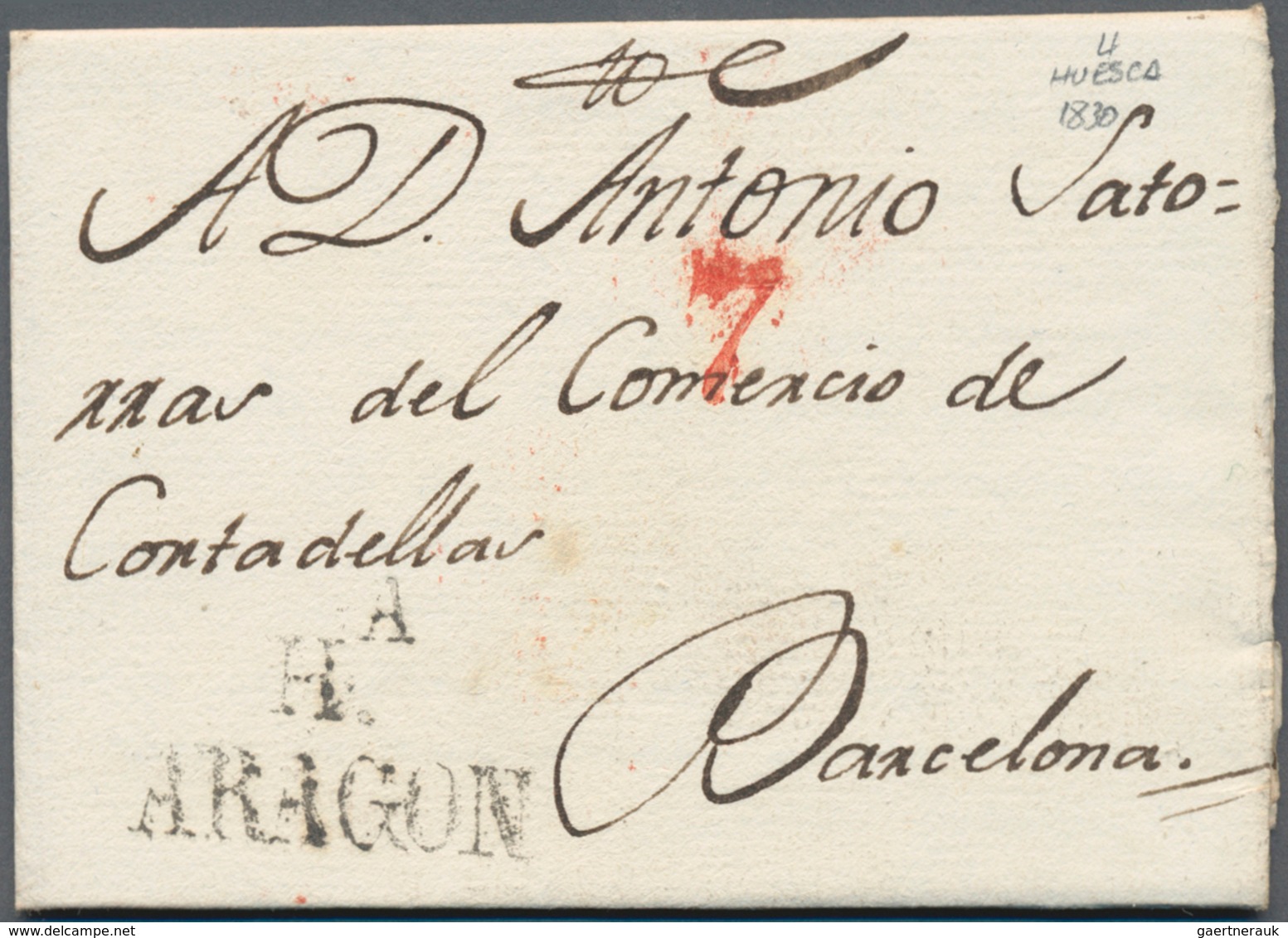 Spanien - Vorphilatelie: 1800/1850, Collection Of Ca. 49 Folded Letters Exclusively From The Provinc - ...-1850 Vorphilatelie