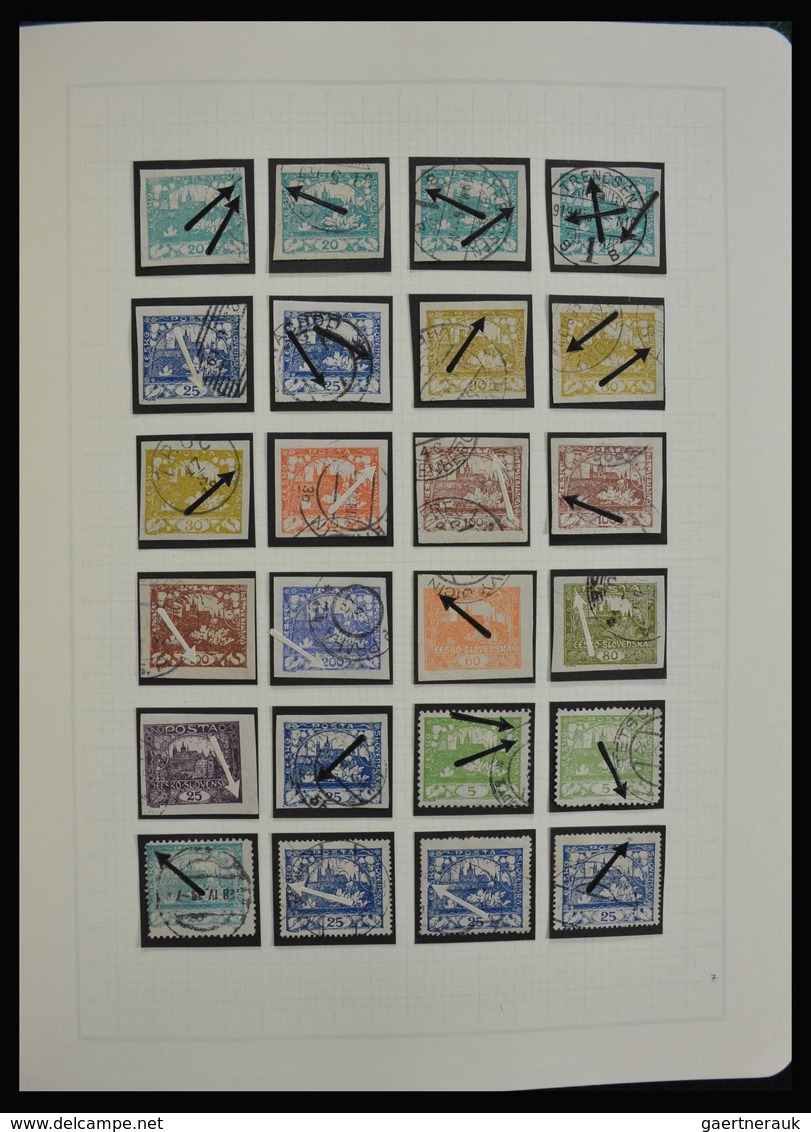 Tschechoslowakei: 1918-1992: Very extensive, MNH, mint hinged and used collection Czechoslovakia 191