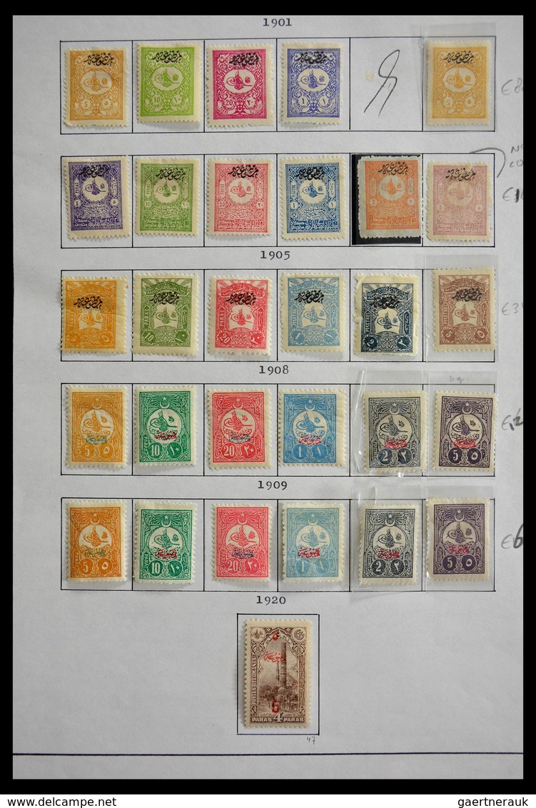 Türkei: 1863-1994: Well Filled, MNH, Mint Hinged And Used Collection Turkey 1863-1994 On Blanc Pages - Gebraucht