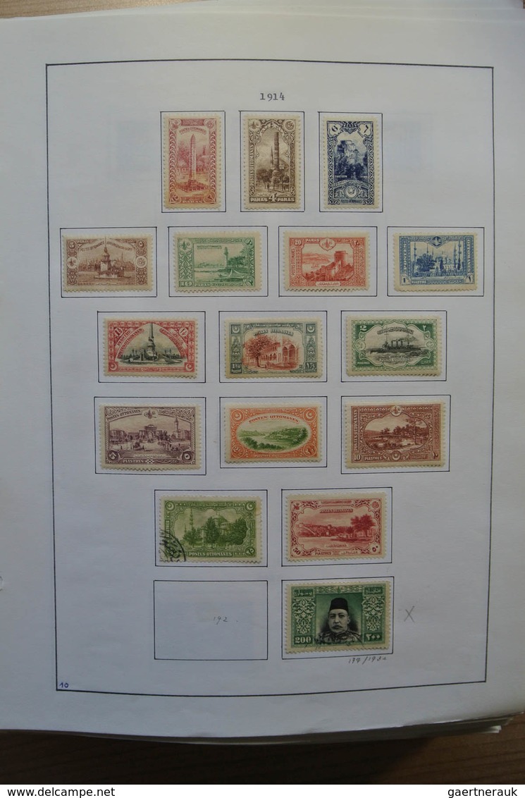 Türkei: 1863-1994: Well Filled, MNH, Mint Hinged And Used Collection Turkey 1863-1994 On Blanc Pages - Used Stamps