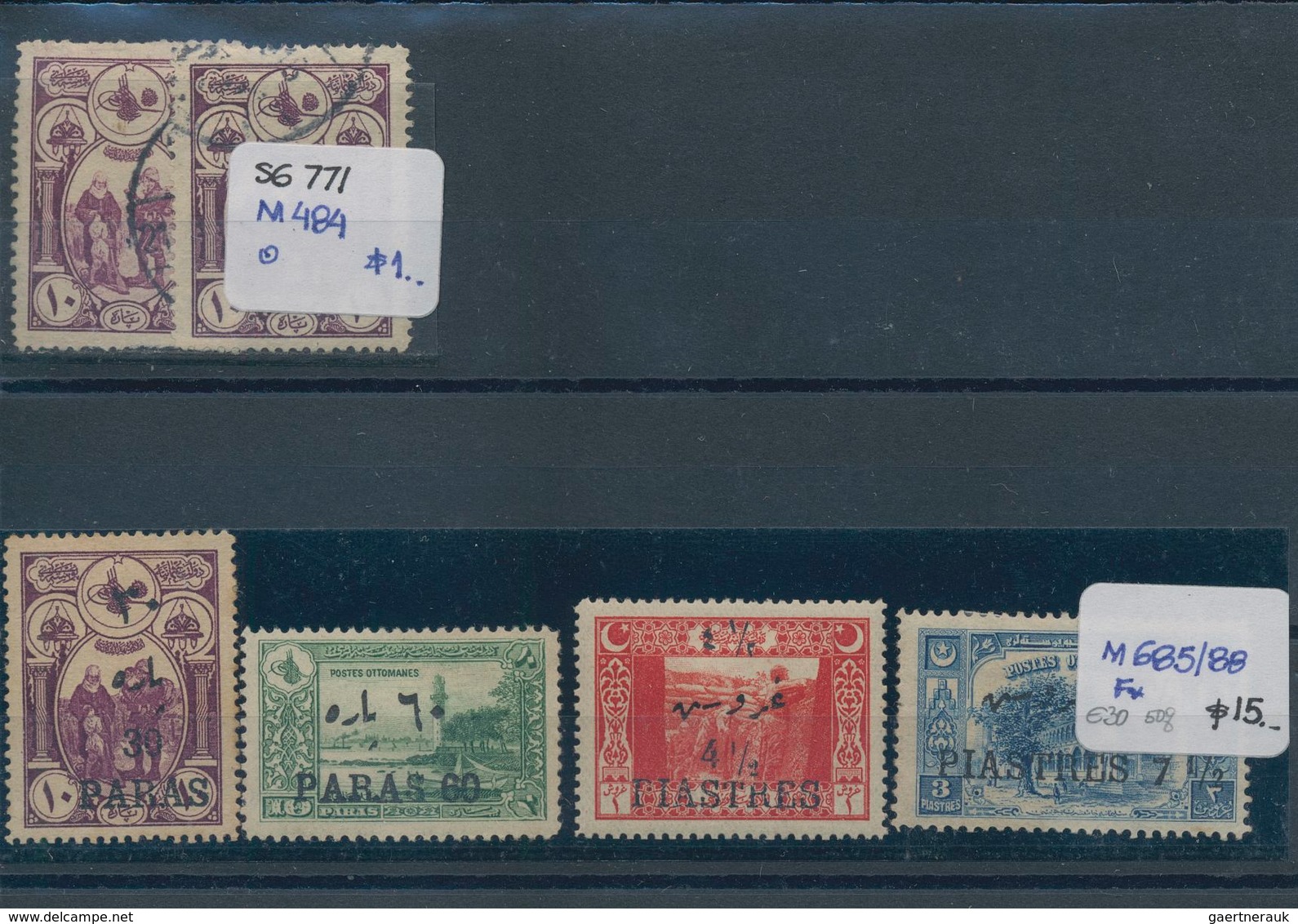 Türkei: 1870/1970 (ca.), Mint And Used Assortment On Stockcards, Well Sorted Throughout Incl. Better - Gebraucht