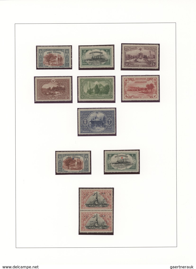 Türkei: 1876/1921, A Splendid Mint Collection Neatly Arranged On Album Pages, Well Collected Through - Gebraucht