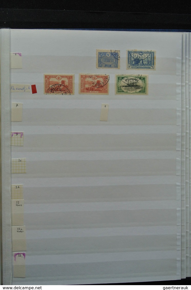 Türkei - Stempel: Nice lot cancels of Turkey in 3 stockbooks, including cancels used in Greece, vari