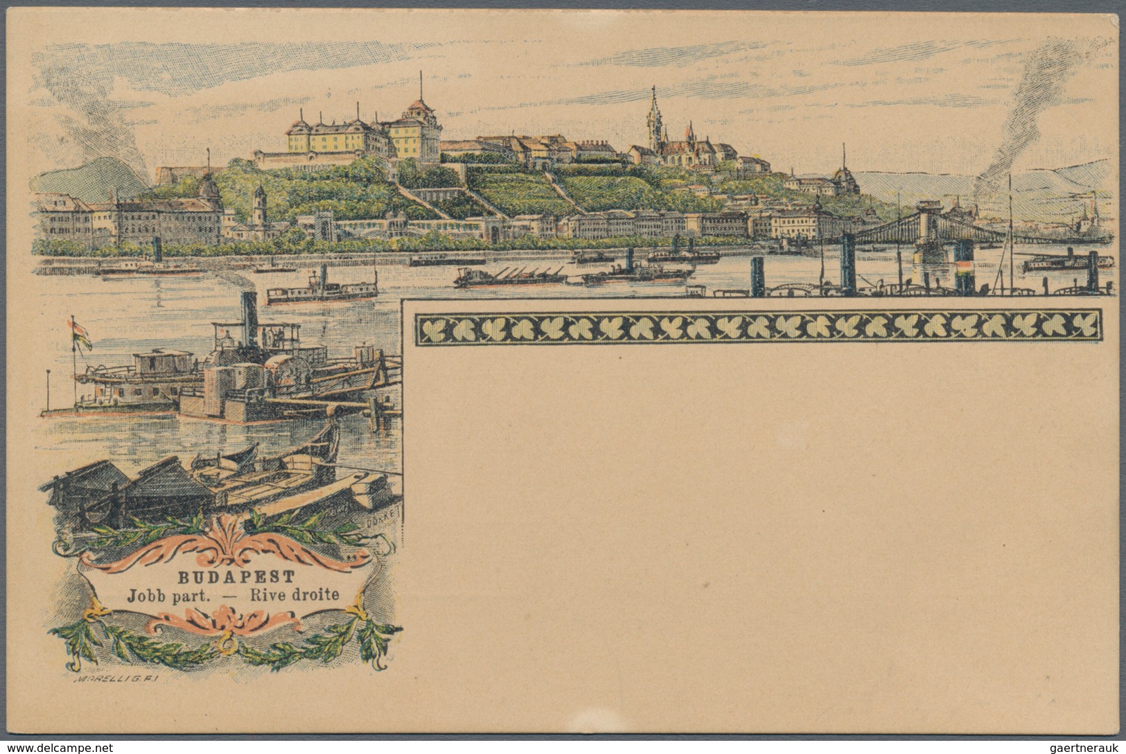 Ungarn: 1830-1970, Posten Mit über 500 Briefen, Karten Und Ganzsachen, Schwerpunkt Vor 1940, Dabei S - Covers & Documents