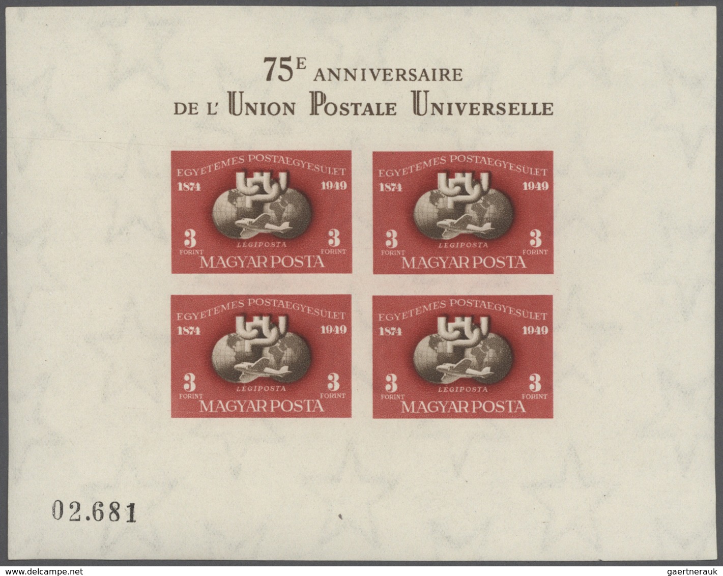 Ungarn: 1871-1964, Anfangs Gestempelte Dann Ungebraucht Und Postfrische Sammlung In 2 Bänden, Dabei - Storia Postale