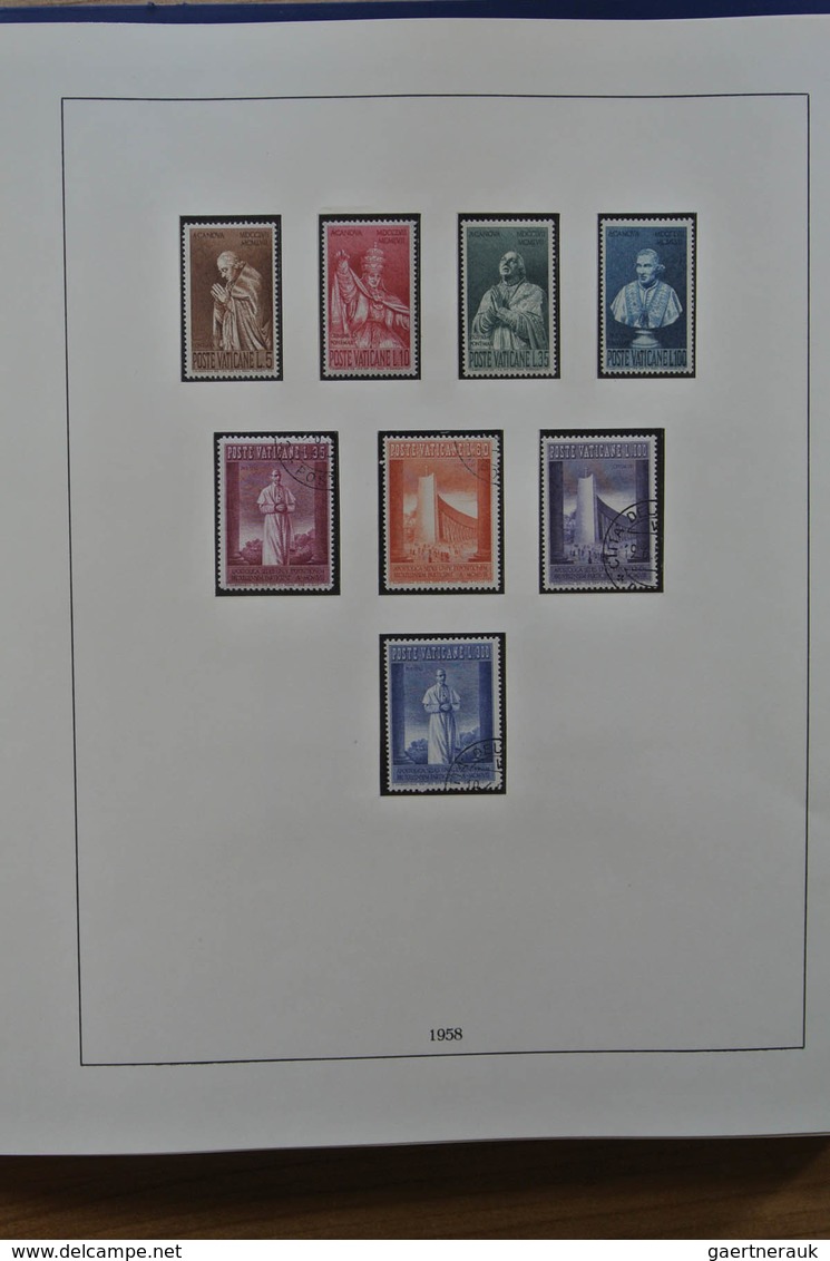 Vatikan: 1929-1984: Complete, MNH, mint hinged and used collection Vatican 1929-1984 in Lindner albu