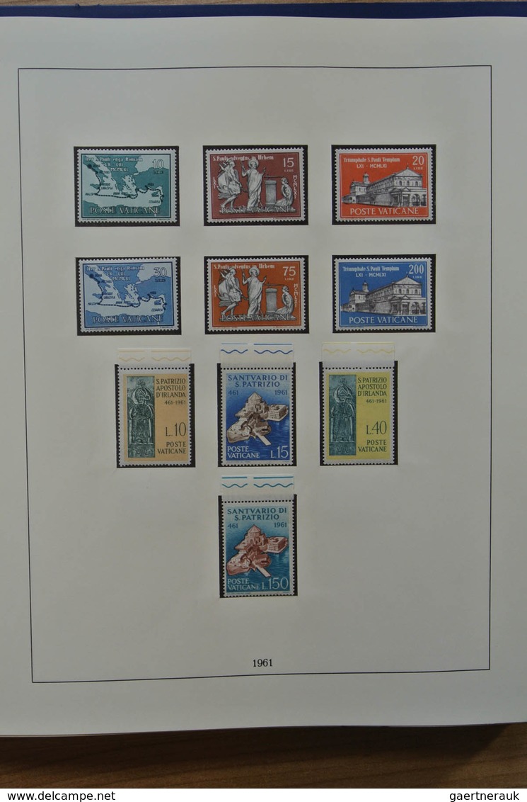 Vatikan: 1929-1984: Complete, MNH, mint hinged and used collection Vatican 1929-1984 in Lindner albu