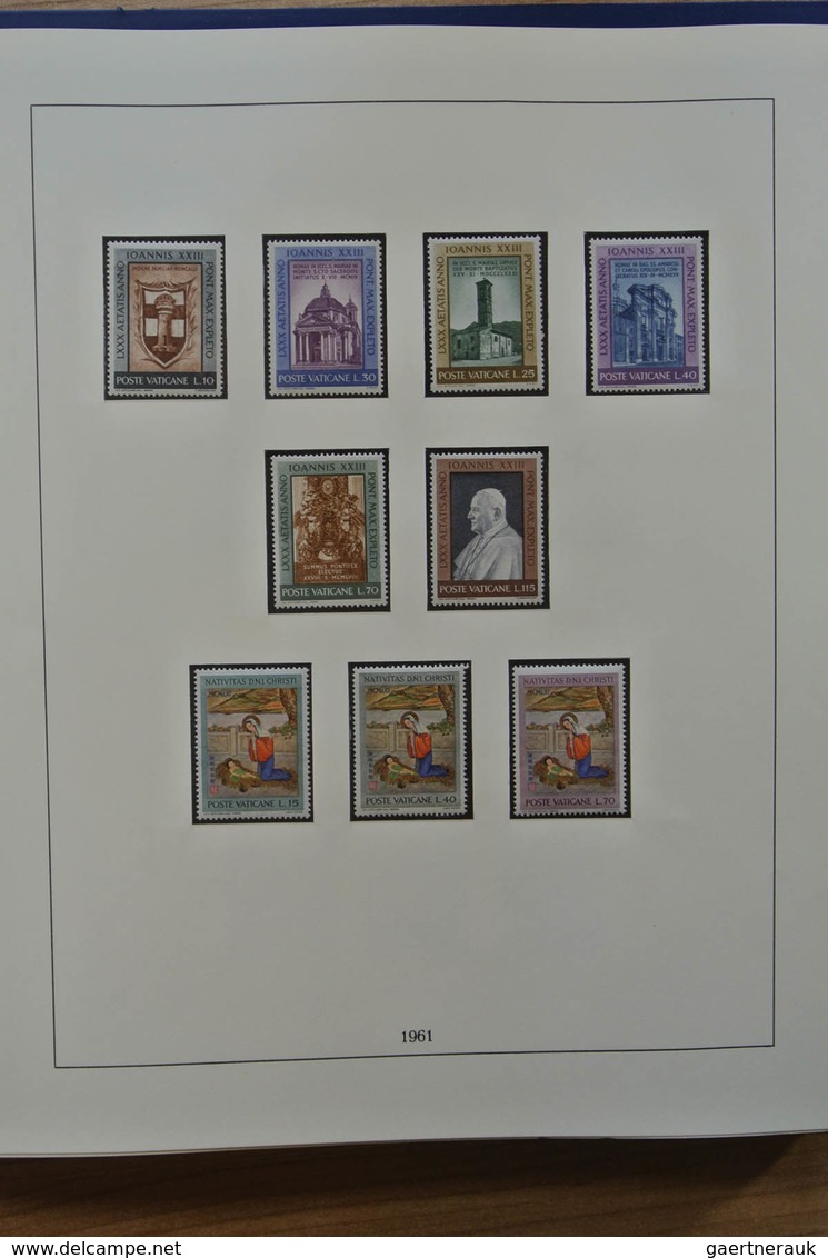 Vatikan: 1929-1984: Complete, MNH, mint hinged and used collection Vatican 1929-1984 in Lindner albu