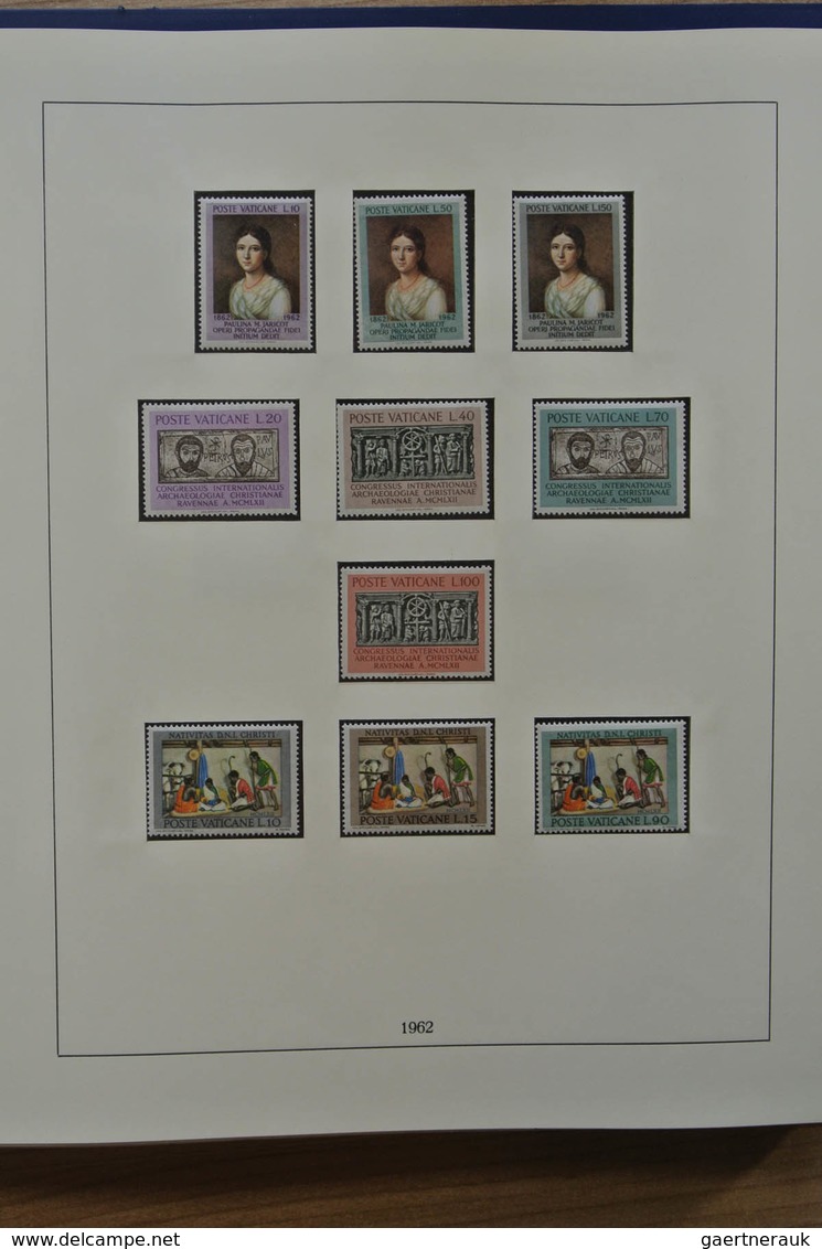 Vatikan: 1929-1984: Complete, MNH, mint hinged and used collection Vatican 1929-1984 in Lindner albu