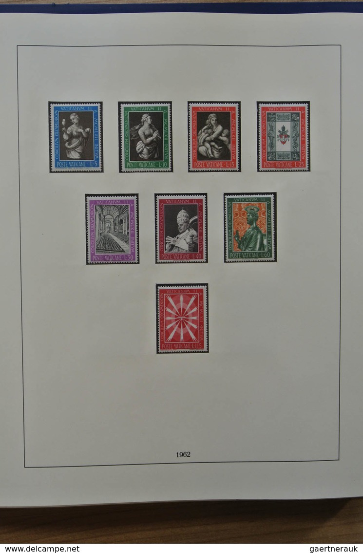 Vatikan: 1929-1984: Complete, MNH, mint hinged and used collection Vatican 1929-1984 in Lindner albu