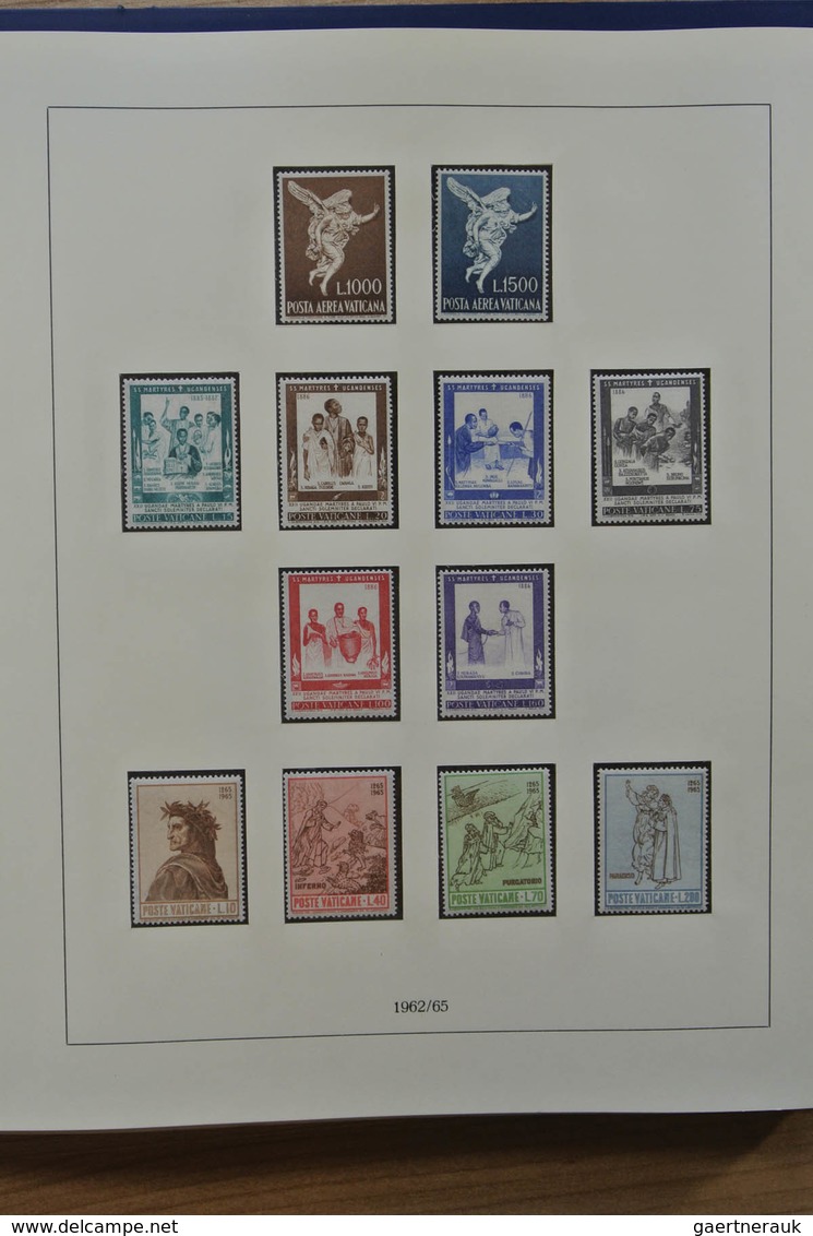 Vatikan: 1929-1984: Complete, MNH, mint hinged and used collection Vatican 1929-1984 in Lindner albu