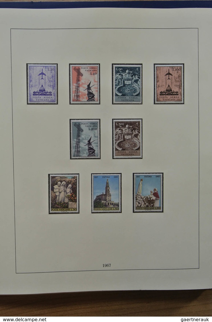 Vatikan: 1929-1984: Complete, MNH, mint hinged and used collection Vatican 1929-1984 in Lindner albu