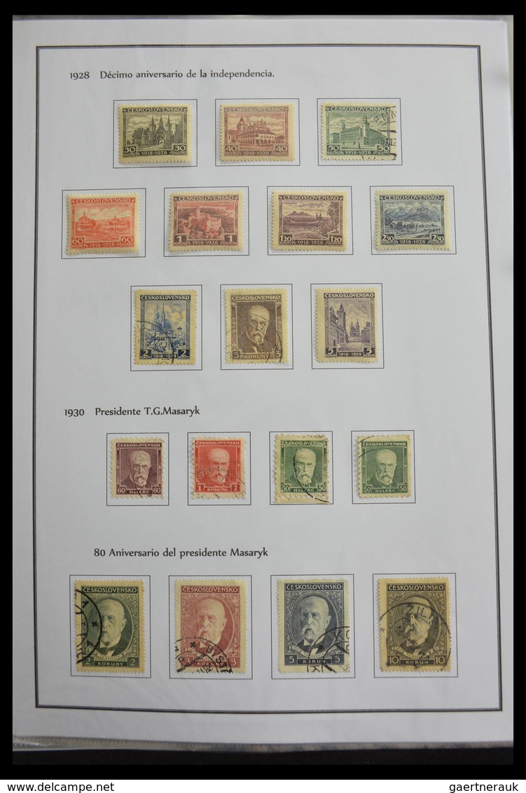 Europa: 1866-1943: Album with a mint hinged and used collection countries from the Balkans like Serb