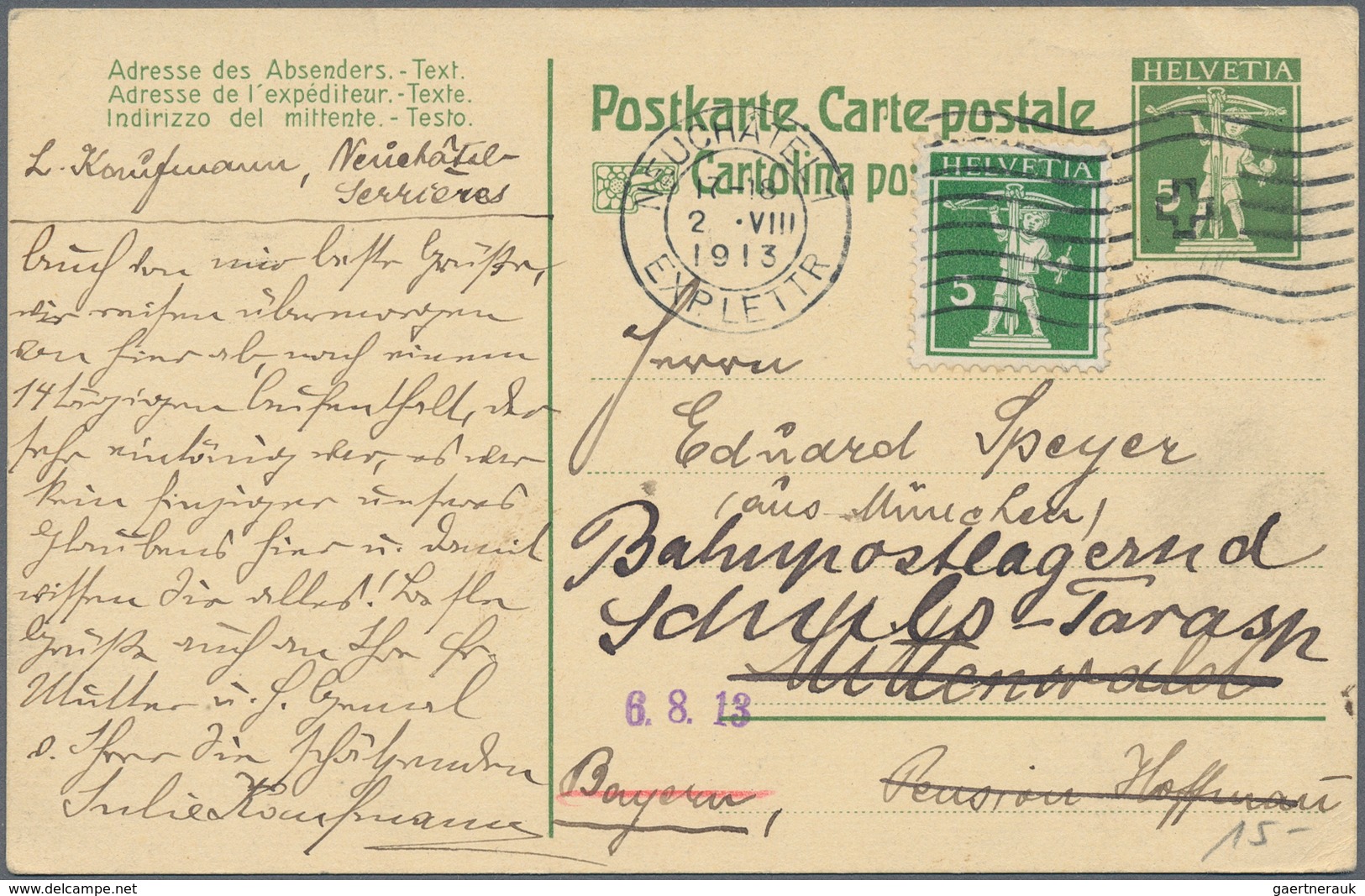 Europa - West: 1890/1945, lot of ca. 200 covers, cards and postal stationeries with many interesting