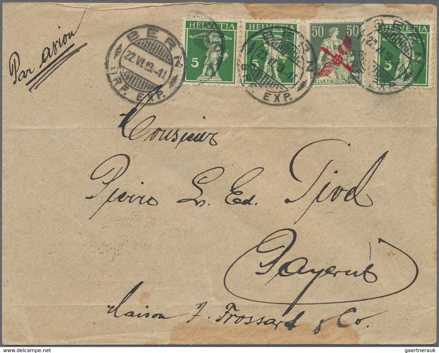 Europa - West: 1890/1945, lot of ca. 200 covers, cards and postal stationeries with many interesting