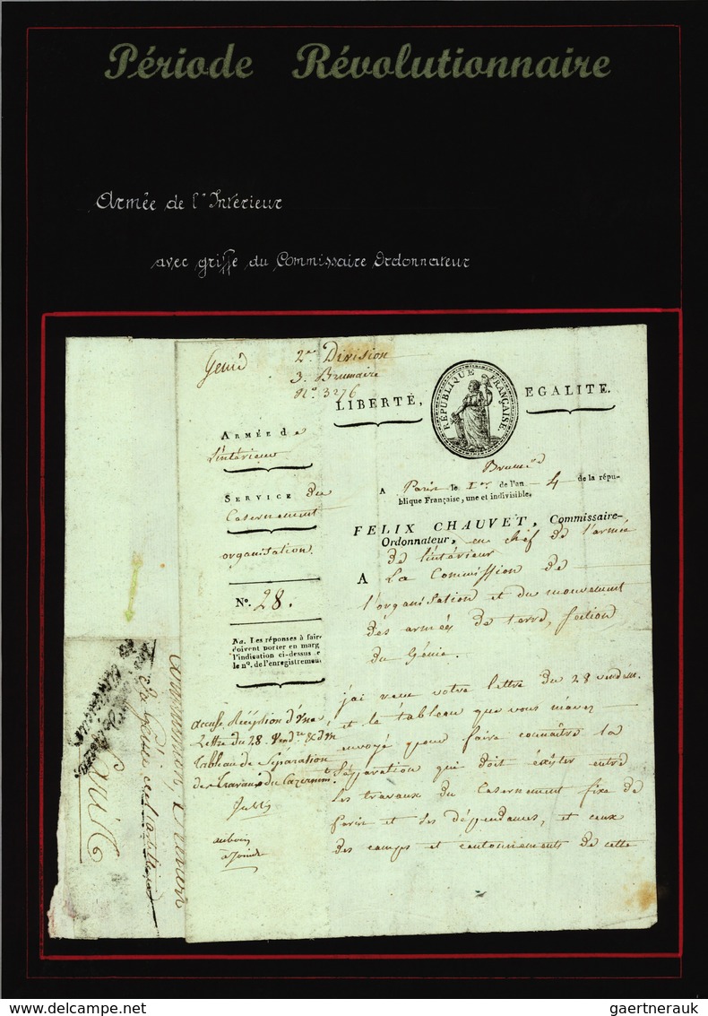 Europa - West: 1893/1910, Kleine Sammlung Mit Ca. 20 Interessanten Dokumenten, Briefinhalten Bzw. Kp - Sonstige - Europa