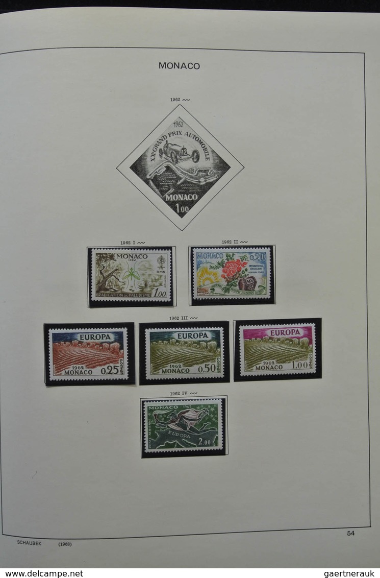 Europa - West: 1993: Mainly mint never hinged (some old stuff used or *), with collections Netherlan