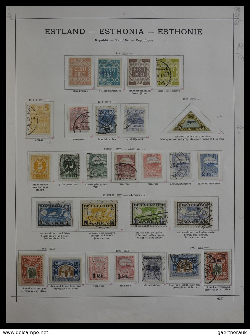 Skandinavien: 1851-1955: Virtually complete collection of the different countries, in mainly very go