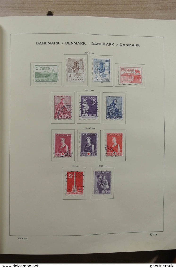 Skandinavien: 1851-1969: Very Well Filled, Mint Hinged And Used Collection Scandinavia 1851-1969 In - Sonstige - Europa