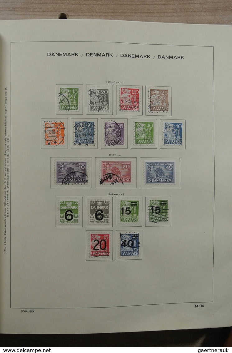 Skandinavien: 1851-1969: Very Well Filled, Mint Hinged And Used Collection Scandinavia 1851-1969 In - Sonstige - Europa