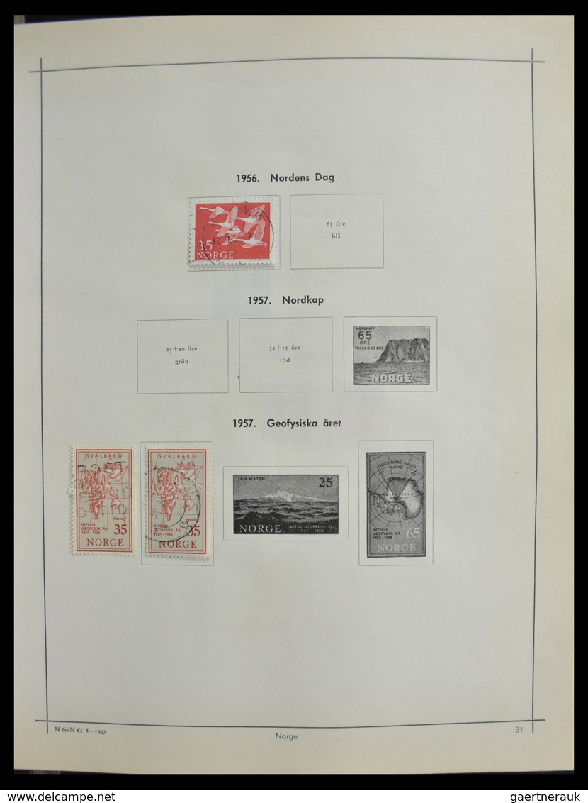 Skandinavien: 1851-1970: Very wellfilled collections of Norway, Denmark, Iceland and FInland, with v