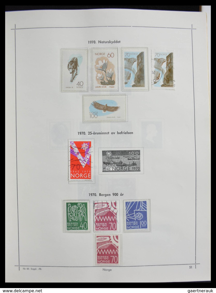 Skandinavien: 1851-1970: Very wellfilled collections of Norway, Denmark, Iceland and FInland, with v