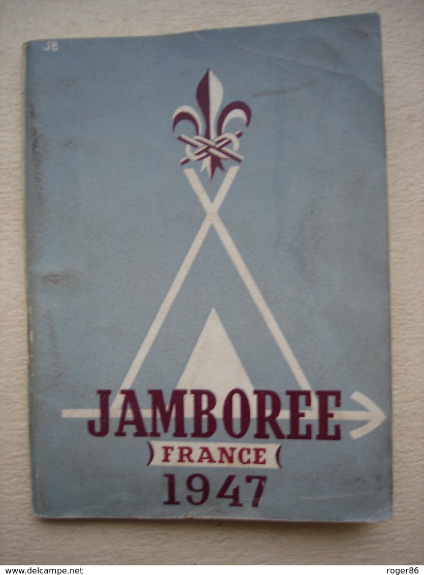 SCOUTISME LIVRET JAMBOREE 1947 SCOUT FRANCE - Padvinderij