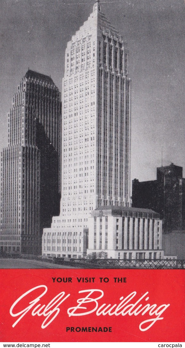 Vers 1920 Pittsburgh City Of Progress :the Gulf Building : Visit , Promenade - Pittsburgh