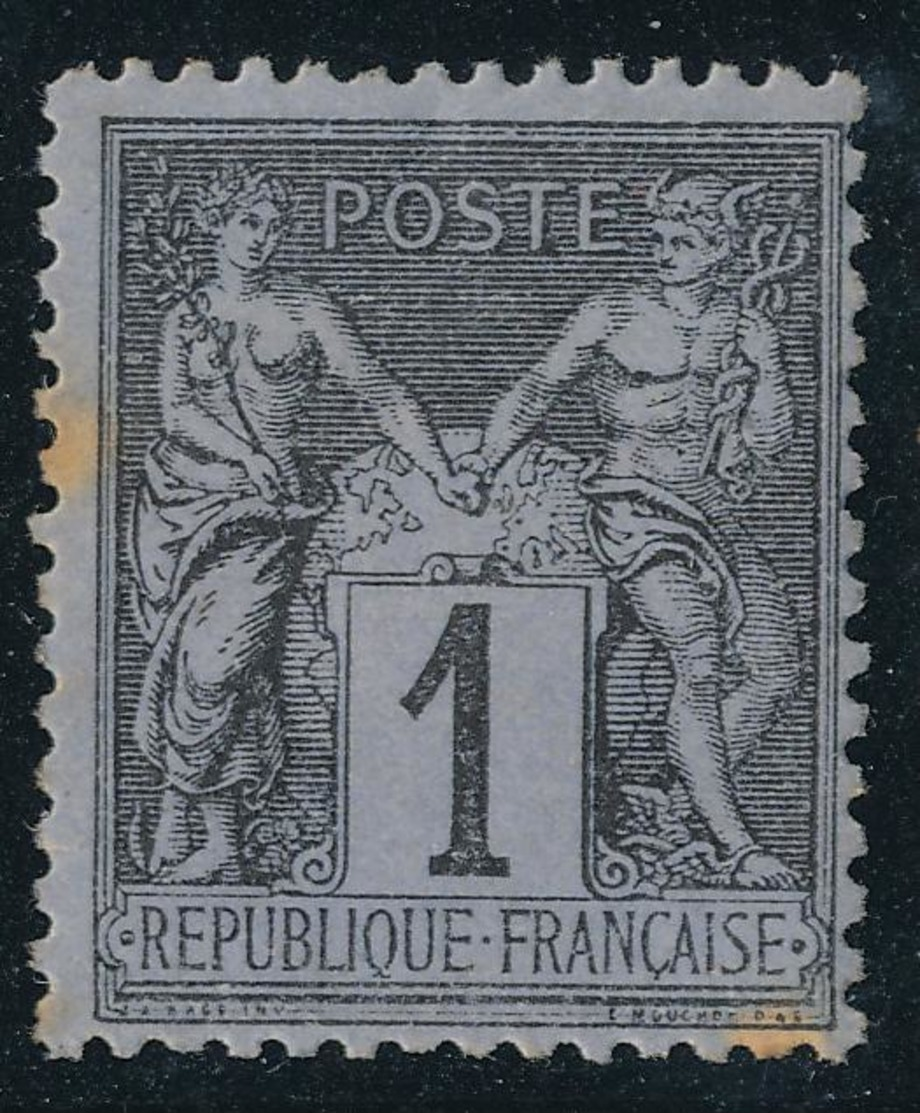 N°83  BEAU CACHET A DATE - 1876-1898 Sage (Type II)