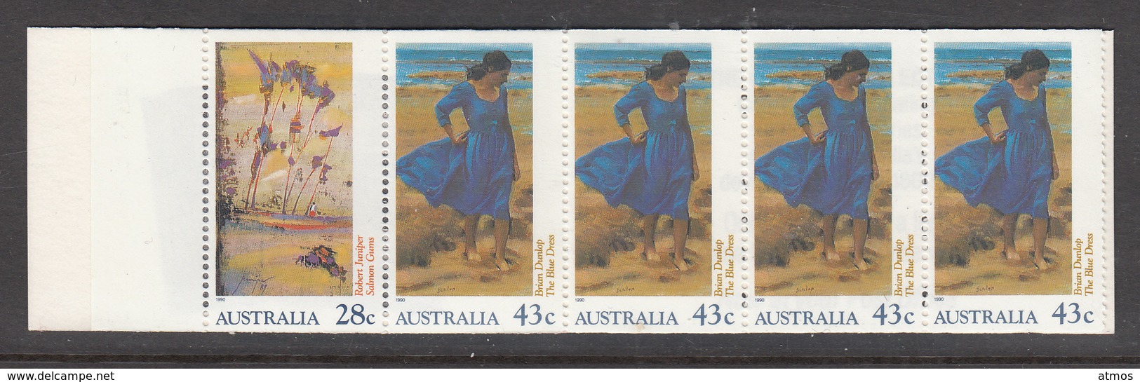 Australia MNH Michel Nr MH-70 From 1990 / Catw 7.00 EUR - Postzegelboekjes