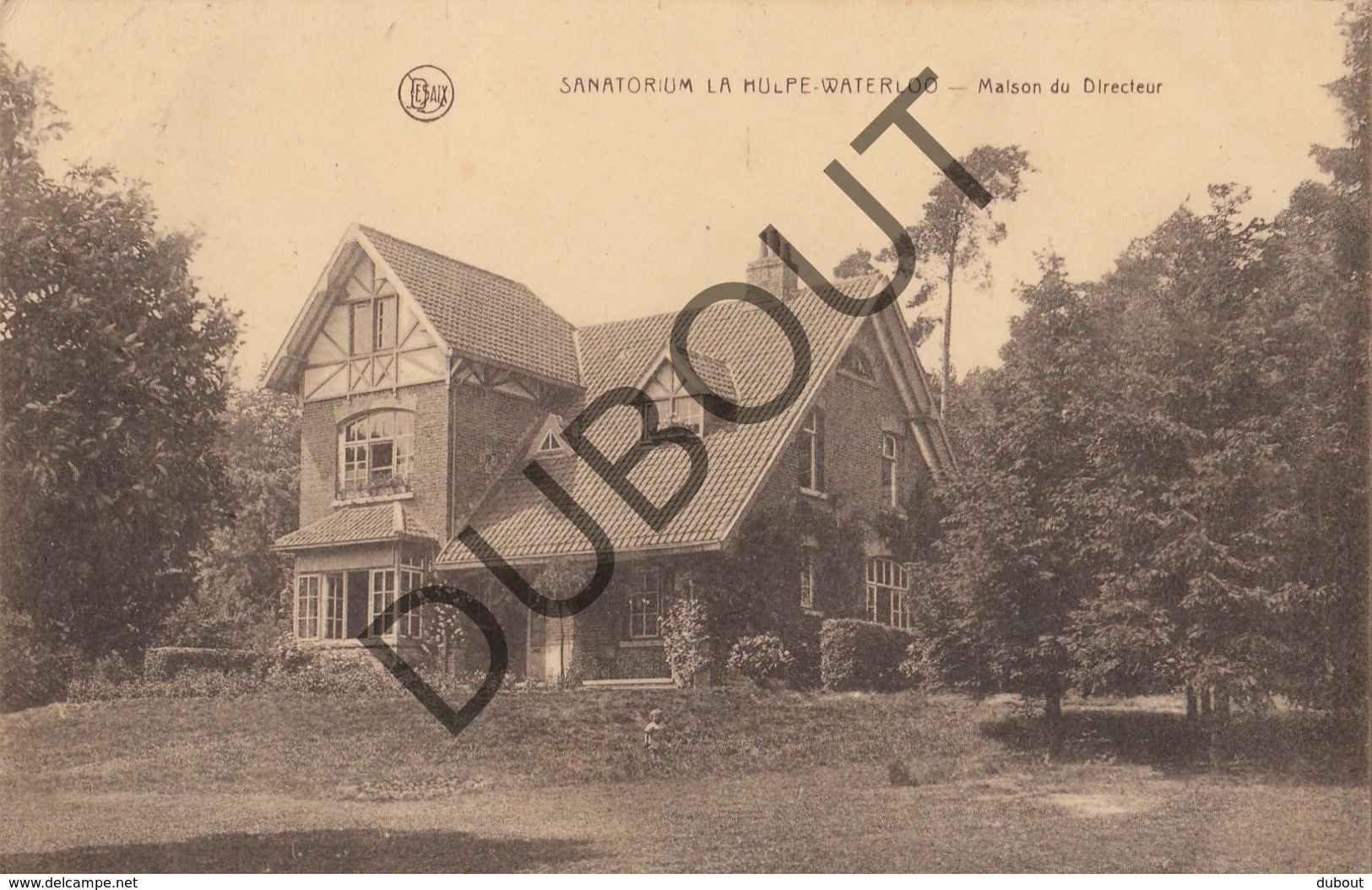 Postkaart - Carte Postale LA HULPE/TERHULPE Sanatorium La Hulpe - Waterloo - Maison Du Directeur (L111) - La Hulpe