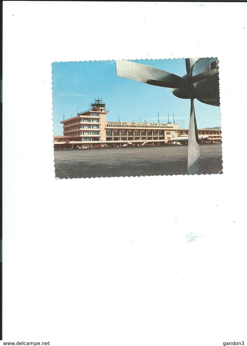 Carte  De    BEYROUTH  :   Aérodrome International - Liban