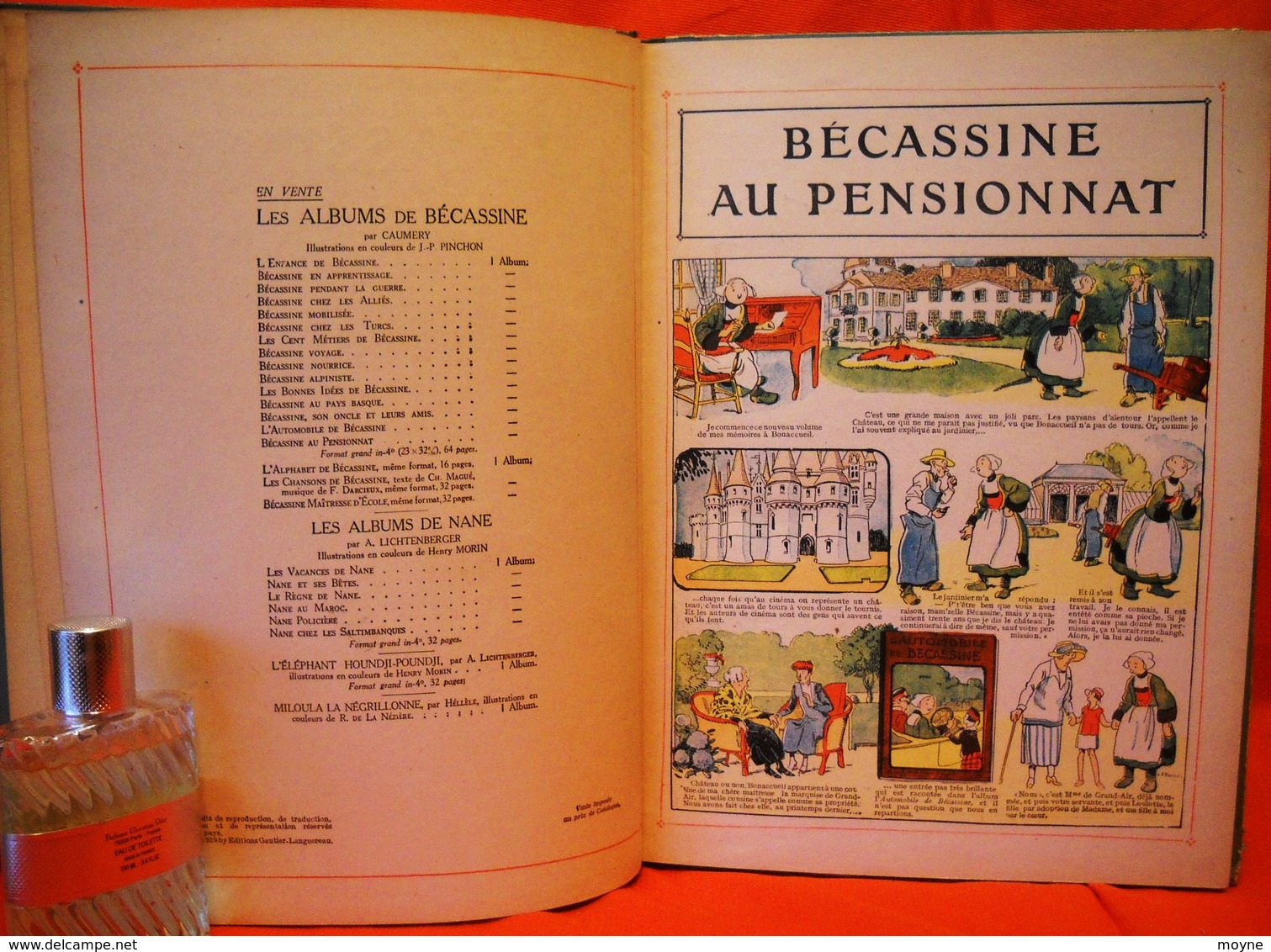 BECASSINE  AU  PENSIONNAT  -  1930 -  J.P.PINCHON  -  Bel Ouvrage En Trés Bon état - Bécassine