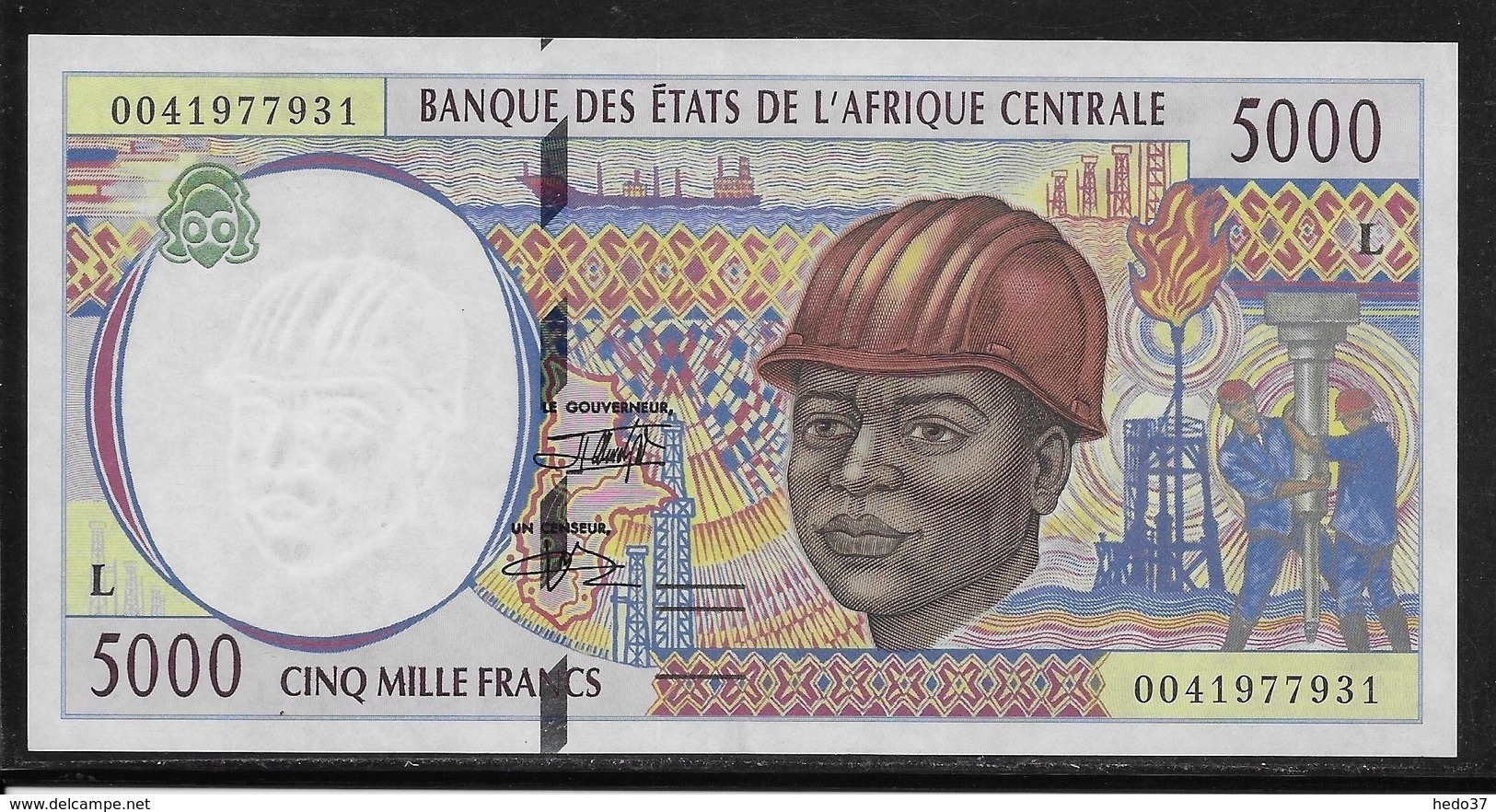 Gabon - 5000 Francs - Pick N°404L - SPL - Gabon