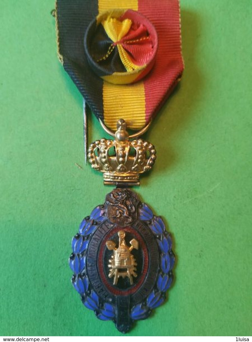 Medaglia Ordine Del Lavoro 1° Classe - Belgio
